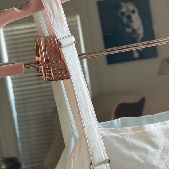 Anthropologie Maeve Large Sleeveless Eyelet Romper White 100% Cotton Shell - Picture 9 of 12